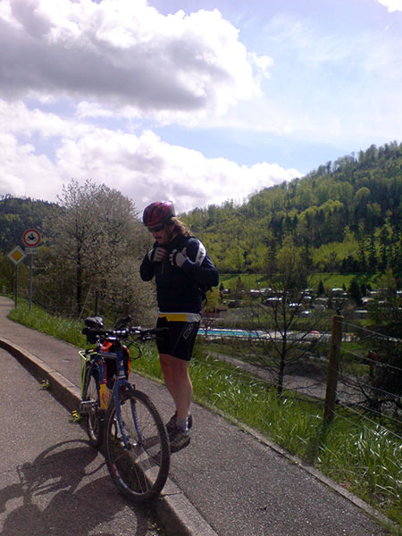 Nochmal Durchatmen vor dem Berg