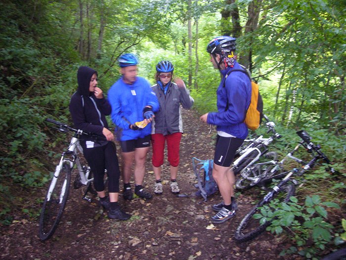 Der Regen hat uns voll erwischt :-(