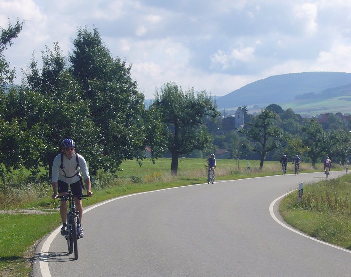 Die ersten H&ouml;henmeter sind &uuml;berwunden