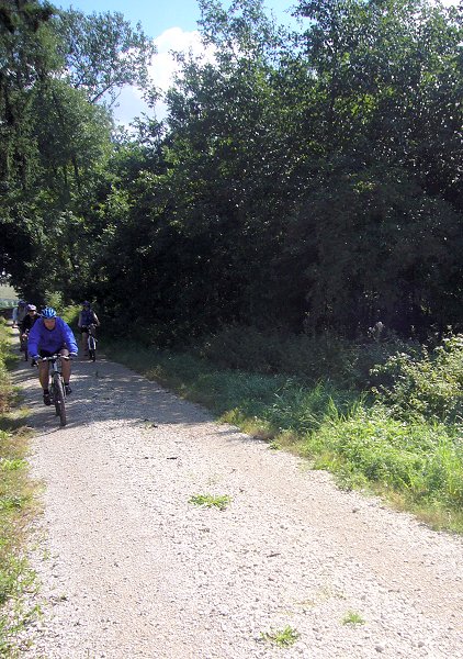 Etwas Schotter gab es auch