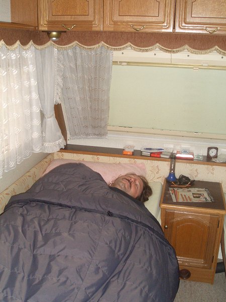 Der n&auml;chste Tag: Carlo weilt noch im Traumland