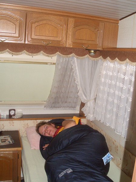 Anthea ist schon wach