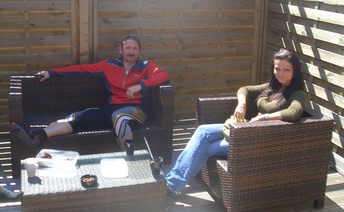 Kaffee bei Verena, Reinhards Nichte