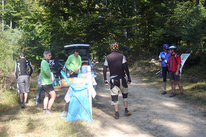 Am dritten Kontrollpunkt