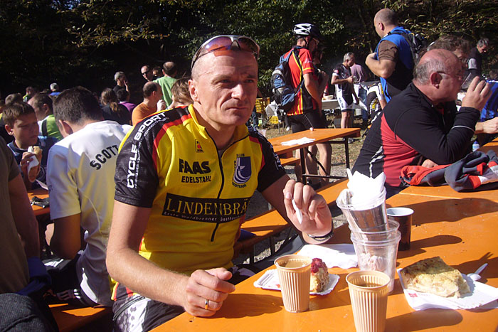 Herbert nach der Tour