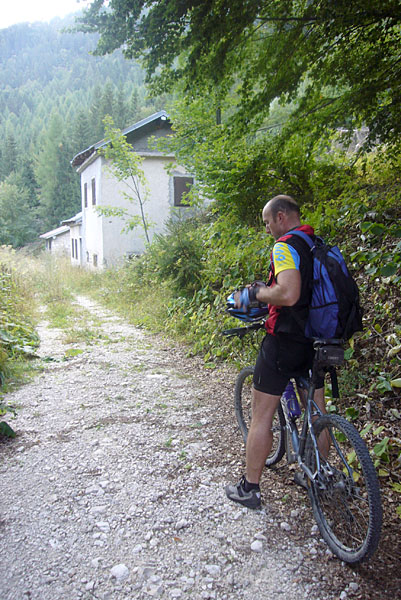 An der Malga Casina (Sackgasse)