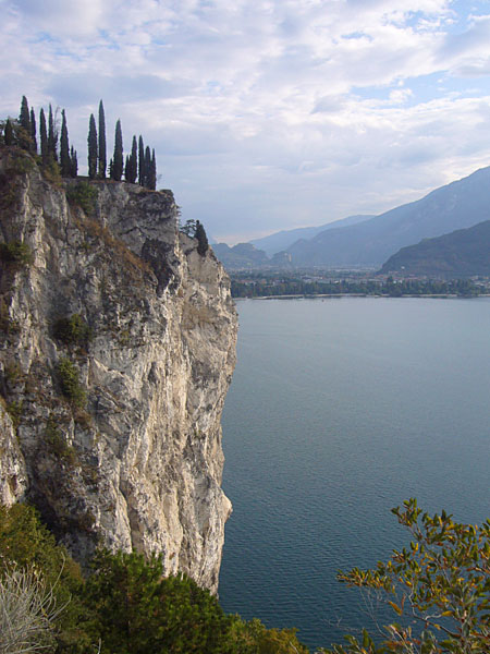 Blick zurück auf Torbole