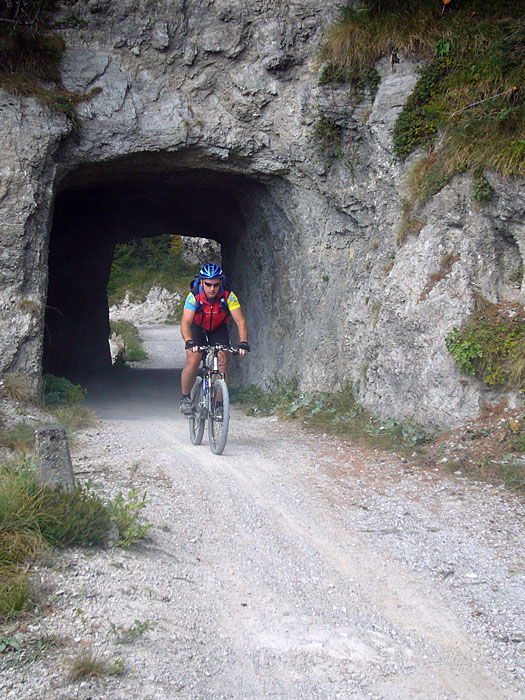 In den langen Tunnels war die Sicht gleich Null, hier zum Gl&uuml;ck nicht