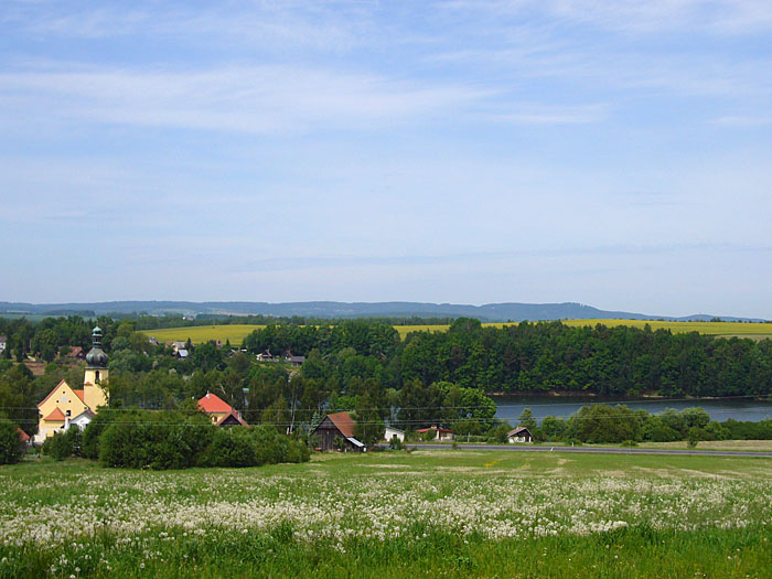 Auch in Tschechien sind die Landschaften schön