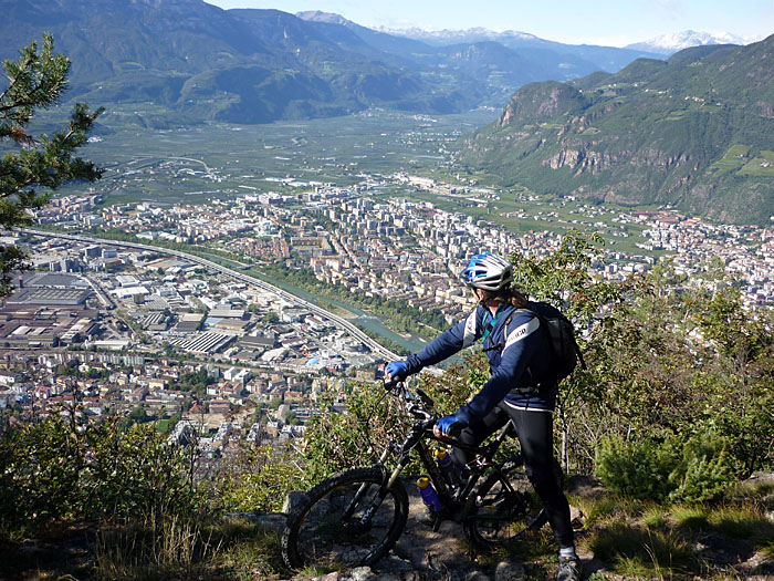 Hoch &uuml;ber Bozen