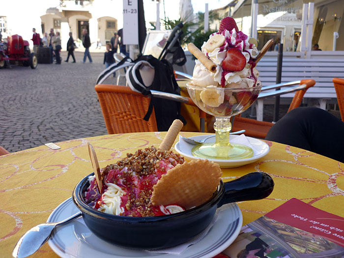 Das mehr oder weniger schwer verdiente Eis ;-)