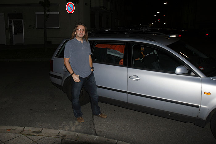 Wie immer, Abfahrt morgens um 03:00 Uhr