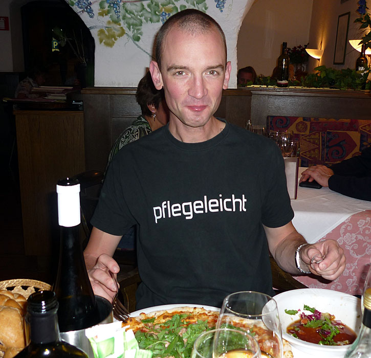 Na was hat er denn auf dem Teller?