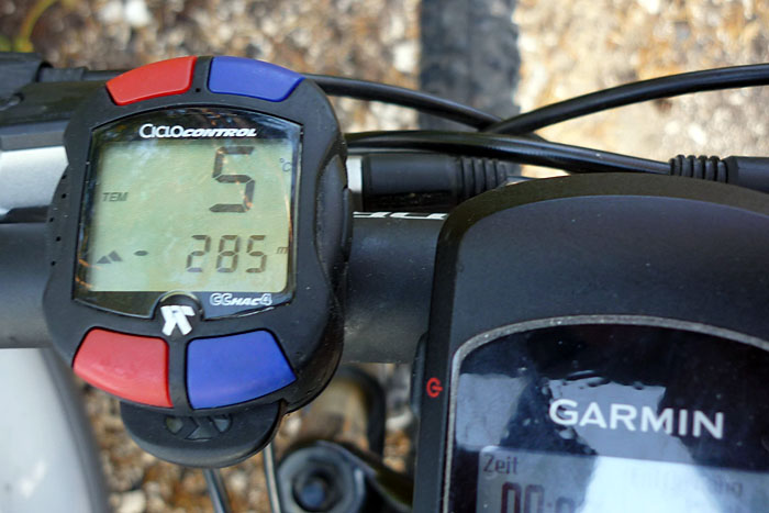 Da oben ist es aber ...