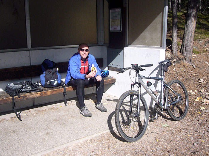 Pause an einer Haltestelle