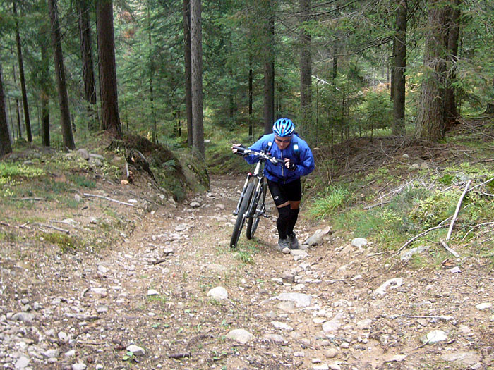 Und immer immer wieder geht's den Berg hinaauuf