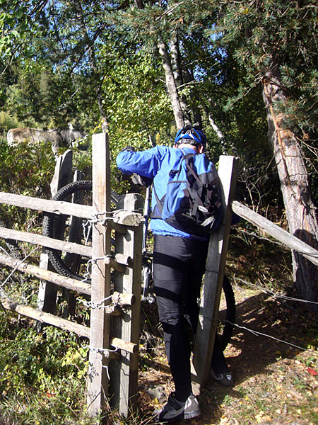 Wieder ein Hindernis