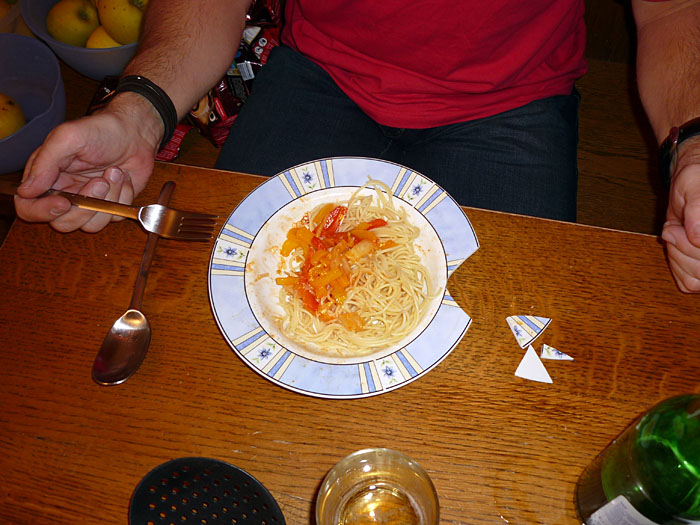 Scherben bringen Gl&uuml;ck - hoffentlich ...