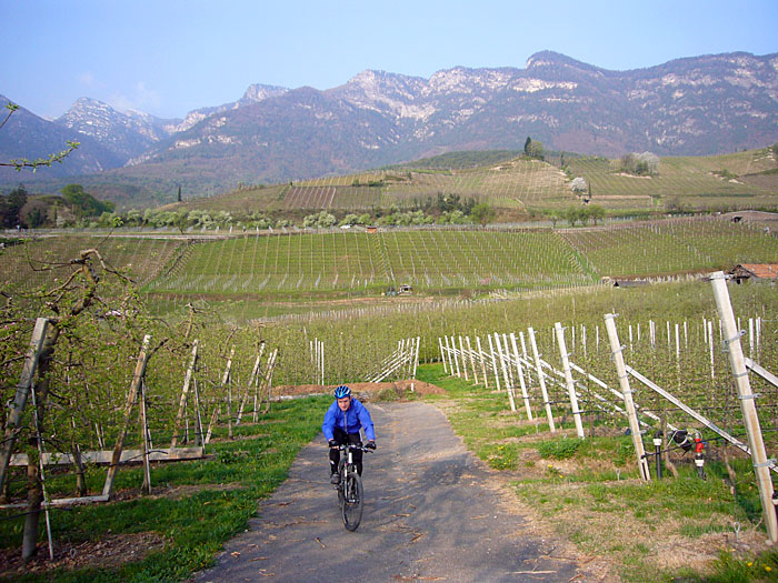 Warmfahren am ersten Fahrtag