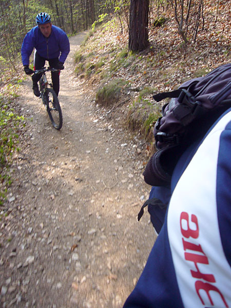 Weiter geht's auf den Trails