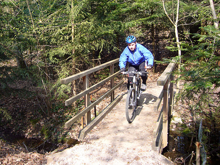 Br&uuml;cke am kleinen Montiggler See