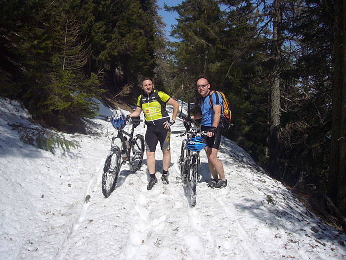 Hier tr&auml;gt der Schnee wieder