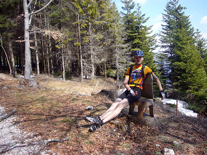 Der Stuhl kommt gerade recht