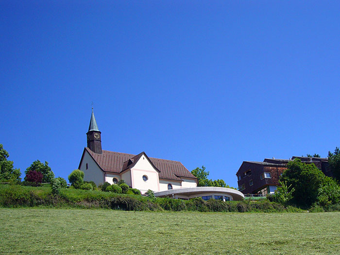 In dieser Kirche haben Reinhards Eltern vor >50 Jahren geheiratet