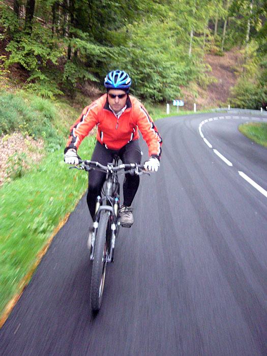 Fahrt zum Col du Pigeonnier