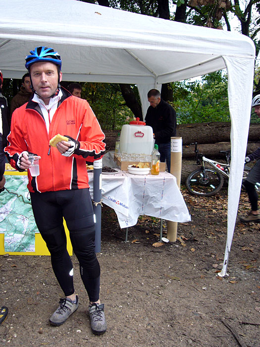 An der ersten Kontrollstation