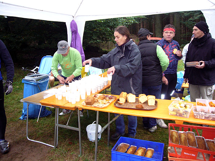 An der zweiten Kontrollstation