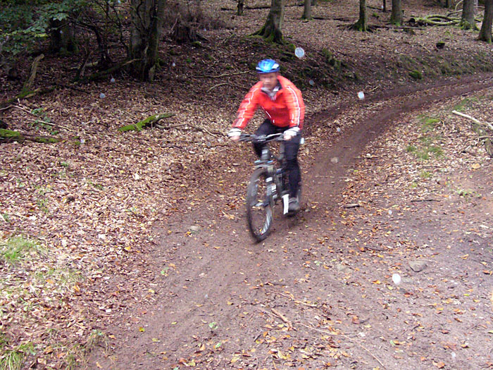 Endlich mal wieder bergab ...
