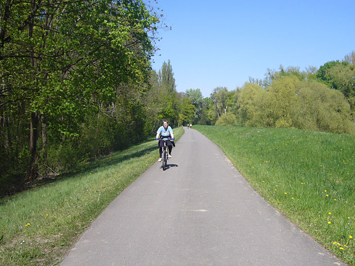 Auf dem Deichweg