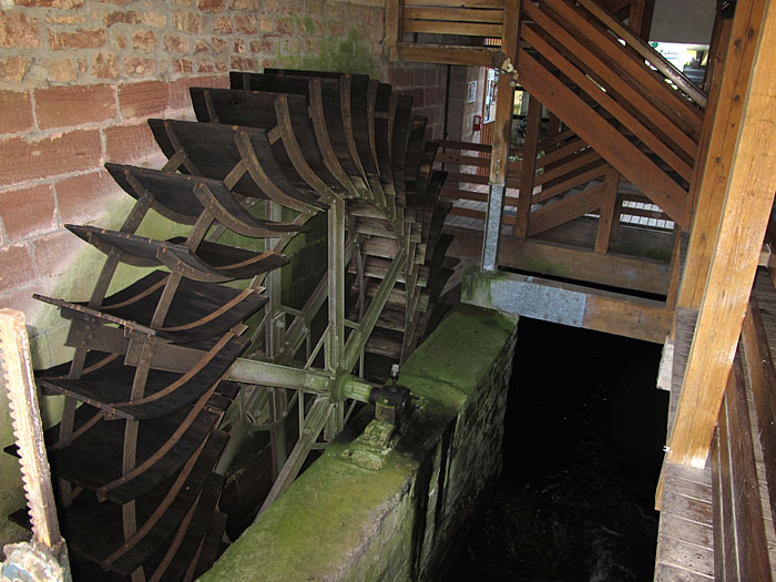 Das alte M&uuml;hlrad