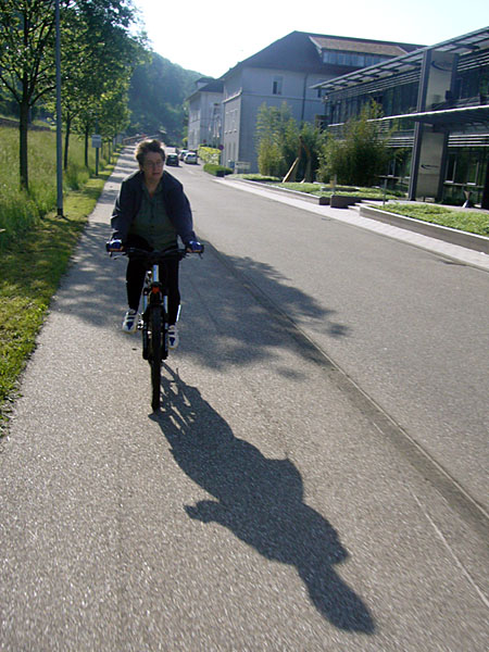 Auf dem Weg zum Bahnhof