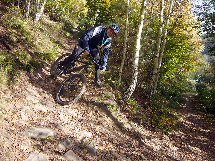 ... Bein raus und rum ;-)