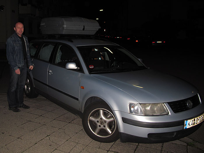 Abfahrt um 04:00 Uhr morgens