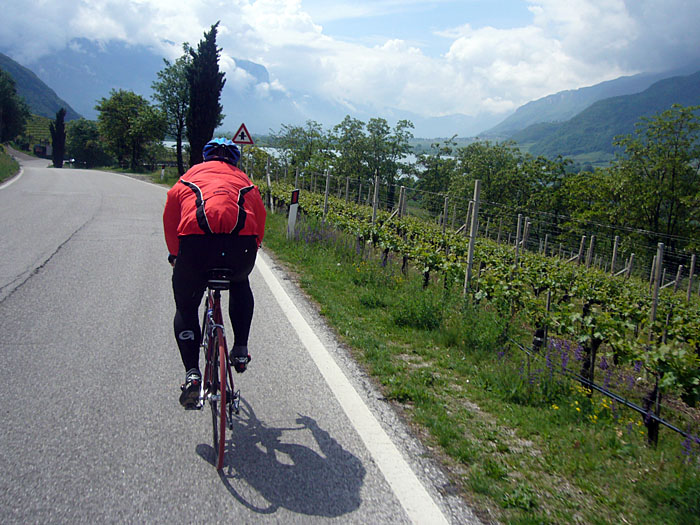 Auf dem Weg zum Kalterer See