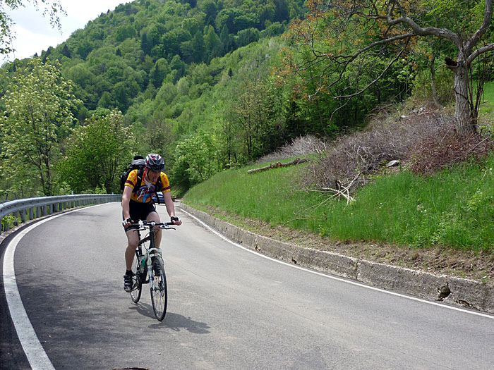 Immer weiter den Berg hinauf