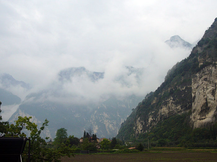 Dort oben im Nebel waren wir gestern