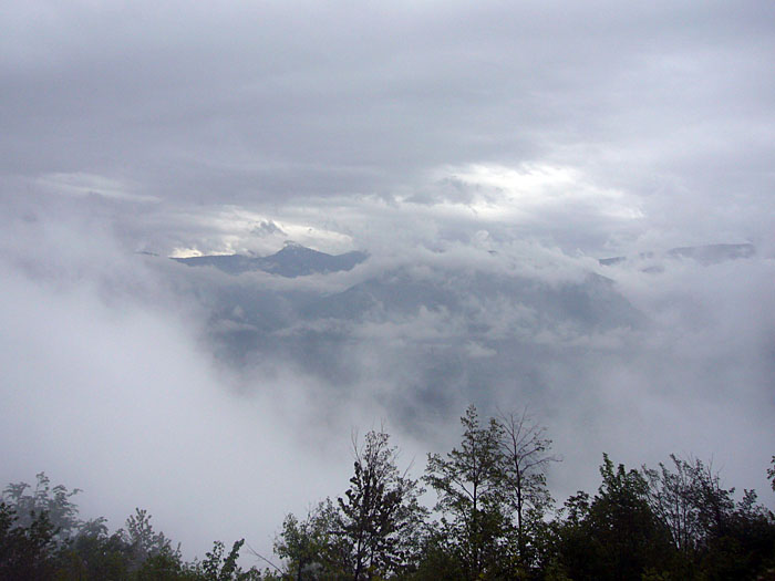 ... sieht das Wetter ...