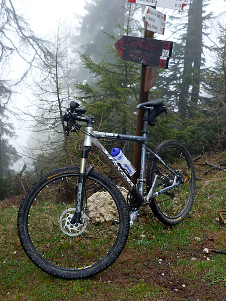 Reini ist als erstes auf dem Grauner Joch