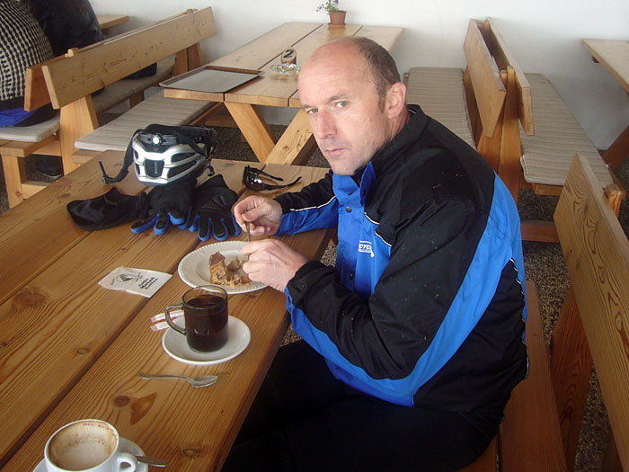 Nach der Abfahrt kehren wir wieder beim Lenzenhof ein