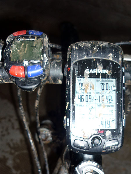 Die Anzeigen kann man kaum noch ablesen