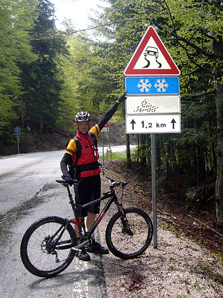 ... dann auch noch Hagel und Schnee :-(