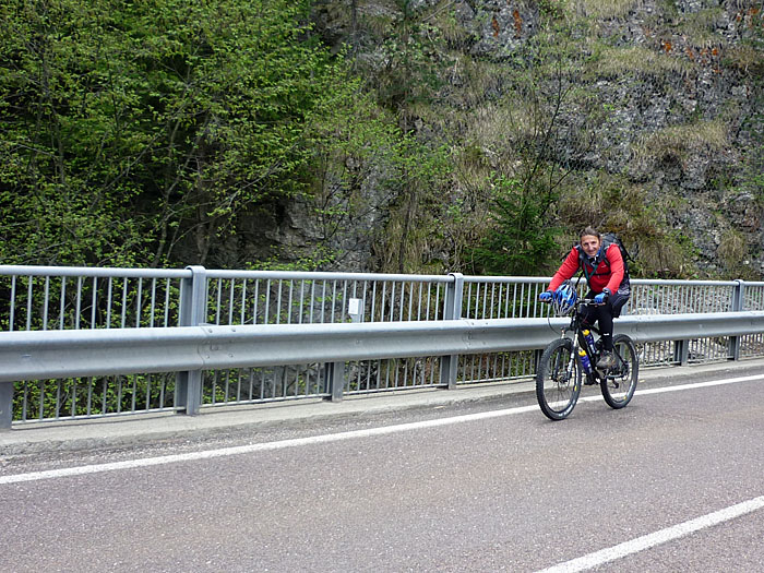 Carlo auf seinem Fully
