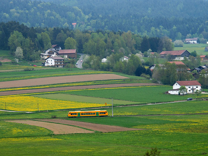 ... mit der Oberpfalzbahn