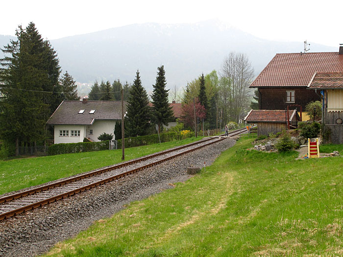 ... als wir Lam erreichen, f&auml;ngt es an zu regnen