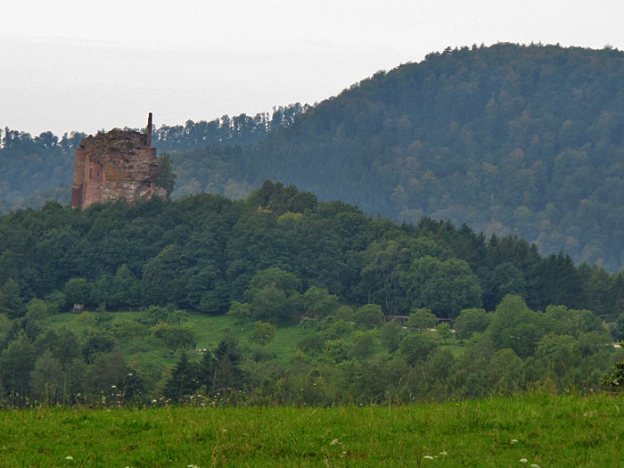 Die Ruine Fleckenstein
