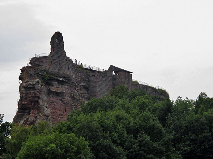Nochmal die Ruine Fleckenstein